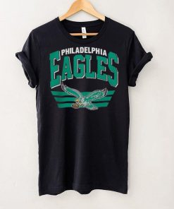 Mitchell & Ness Black Philadelphia Eagles Big & Tall Fleece Pullover Shirt