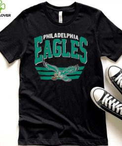 Mitchell & Ness Black Philadelphia Eagles Big & Tall Fleece Pullover Shirt