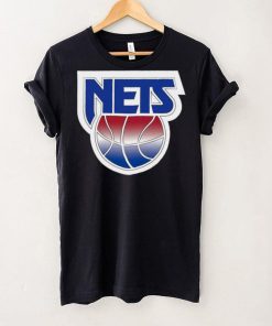 Mitchell & Ness Brooklyn Nets Black Logo T Shirt