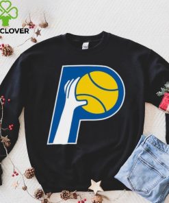 Mitchell & Ness Indiana Pacers Unisex Hardwood Classics MVP Throwback Logo T Shirt