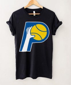 Mitchell & Ness Indiana Pacers Unisex Hardwood Classics MVP Throwback Logo T Shirt