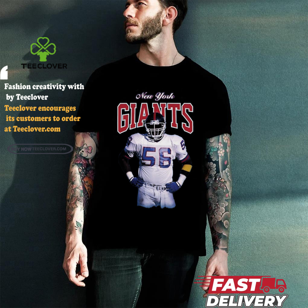 Mitchell & Ness Lawrence Taylor Royal New York Giants Sideline Retired Player Shirt Mitchell & Ness Lawrence Taylor Royal New York Giants Sideline Retired Player Shirt