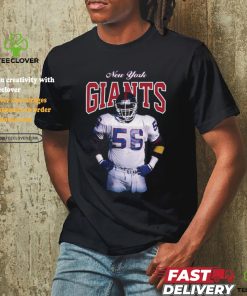 Mitchell & Ness Lawrence Taylor Royal New York Giants Sideline Retired Player Shirt