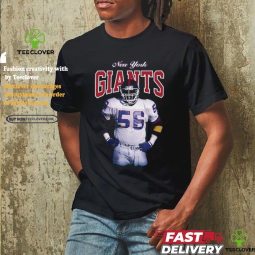 Mitchell & Ness Lawrence Taylor Royal New York Giants Sideline Retired Player Shirt