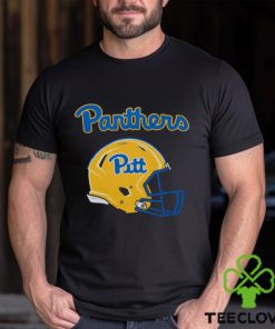 Mitchell & Ness Men's Pitt Panthers Black Louis Riddick Helmet T Shirt