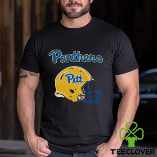 Mitchell & Ness Men’s Pitt Panthers Black Louis Riddick Helmet T Shirt