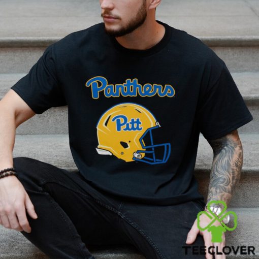 Mitchell & Ness Men’s Pitt Panthers Black Louis Riddick Helmet T Shirt