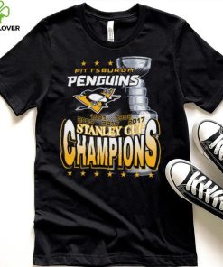 Mitchell & Ness Pittsburgh Penguins Cup Chase Black T Shirt