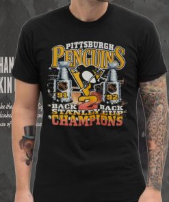 Mitchell & Ness Pittsburgh Penguins Cup Chase Black T Shirts