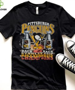 Mitchell & Ness Pittsburgh Penguins Cup Chase Black T Shirts