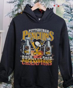 Mitchell & Ness Pittsburgh Penguins Cup Chase Black T Shirts