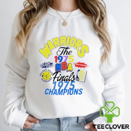 Mitchell and Ness Golden State Warriors the 1975 NBA Finals Champions retro hoodie, sweater, longsleeve, shirt v-neck, t-shirt