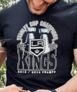 Mitchell and Ness Los Angeles Kings Stanley Cup Champions 2012 2014 Champs hoodie, sweater, longsleeve, shirt v-neck, t-shirt