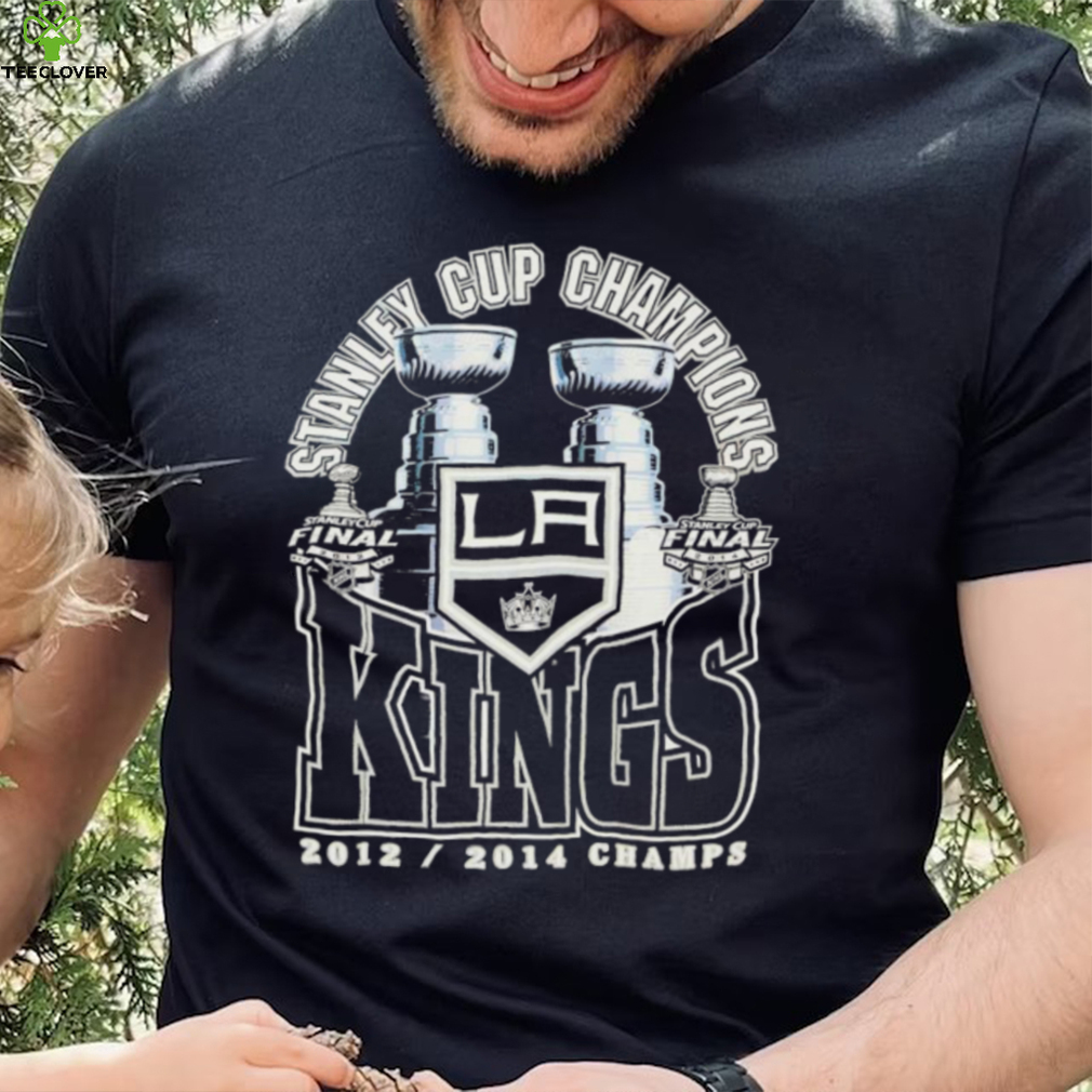 Mitchell and Ness Los Angeles Kings Stanley Cup Champions 2012 2014 Champs  shirt, hoodie, sweater, long sleeve and tank top