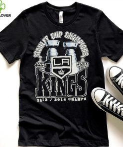 Mitchell and Ness Los Angeles Kings Stanley Cup Champions 2012 2014 Champs hoodie, sweater, longsleeve, shirt v-neck, t-shirt