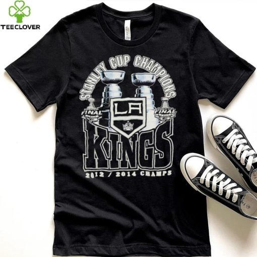 Mitchell and Ness Los Angeles Kings Stanley Cup Champions 2012 2014 Champs hoodie, sweater, longsleeve, shirt v-neck, t-shirt