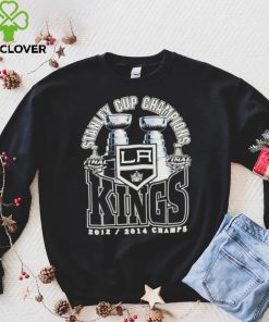 Mitchell and Ness Los Angeles Kings Stanley Cup Champions 2012 2014 Champs hoodie, sweater, longsleeve, shirt v-neck, t-shirt