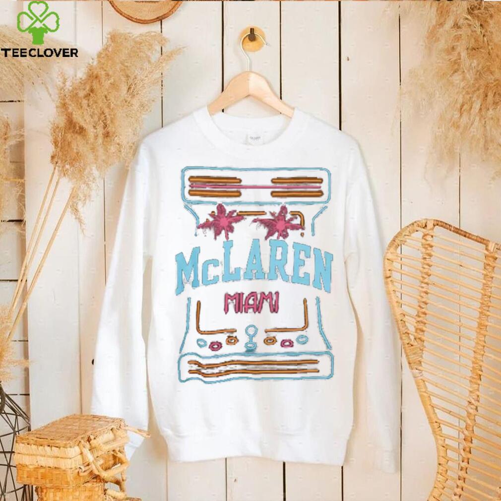 Mitchell and Ness Men’s McLaren Racing Black Slub T Shirt Mitchell and Ness Men’s McLaren Racing Black Slub T Shirt