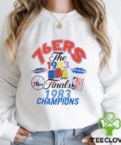 Mitchell and Ness Philadelphia 76ers the 1983 NBA Finals Champions retro shirt