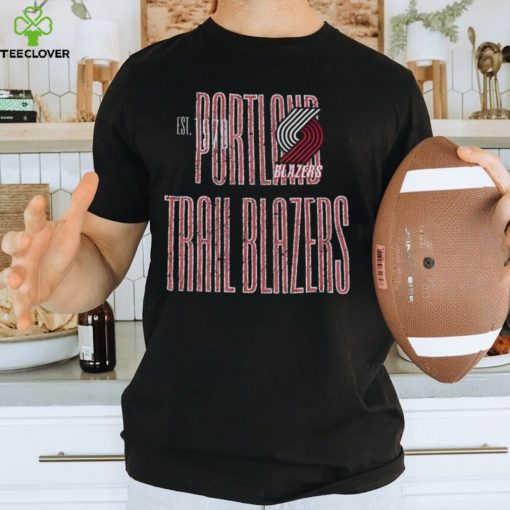 Mitchell and Ness Portland Trail Blazers Team OG T Shirt