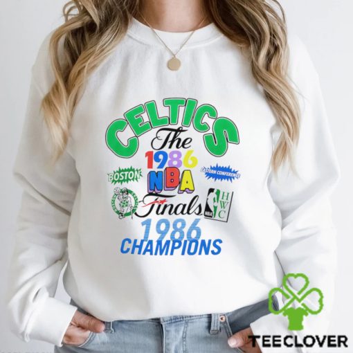 Mitchell and ness boston celtics the 1986 nba finals champions retro hoodie, sweater, longsleeve, shirt v-neck, t-shirt