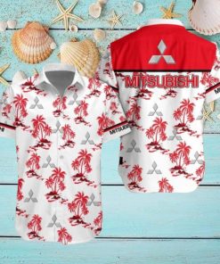 Mitsubishi Car 3D Hawaiian Shirt Tree Summer Holidays For Men Women Fans