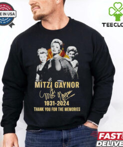 Mitzi Gaynor 1931 2024 Thank You For The Memories shirt