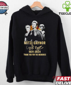 Mitzi Gaynor 1931 2024 Thank You For The Memories hoodie, sweater, longsleeve, shirt v-neck, t-shirt