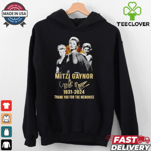 Mitzi Gaynor 1931 2024 Thank You For The Memories hoodie, sweater, longsleeve, shirt v-neck, t-shirt