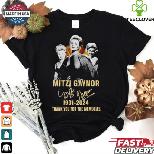 Mitzi Gaynor 1931 2024 Thank You For The Memories hoodie, sweater, longsleeve, shirt v-neck, t-shirt