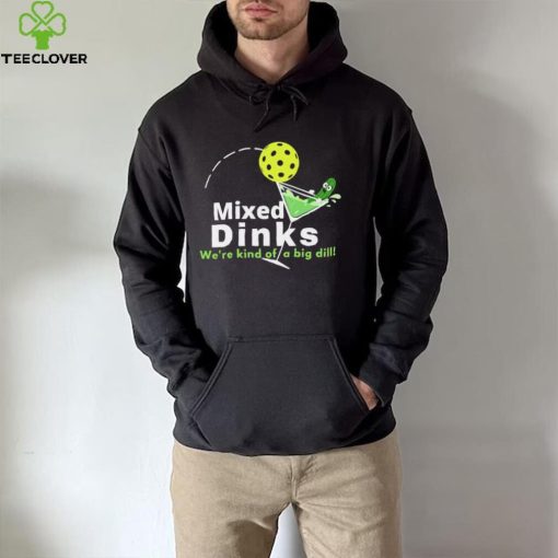 Mixed Dinks Pickleball Martini Shirt