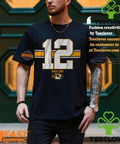 Mizzo Football Brady Cook 12 Stripe Shirt