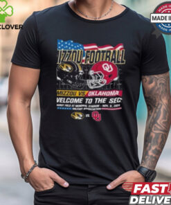 Mizzou Football Mizzou Vs Oklahoma Welcome To The Sec Faurot Field At Memorial Stadium Nov 9 2024 Shirt