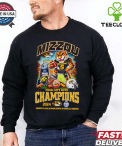 Mizzou Music City Bowl Champions 2024 mascot shirt
