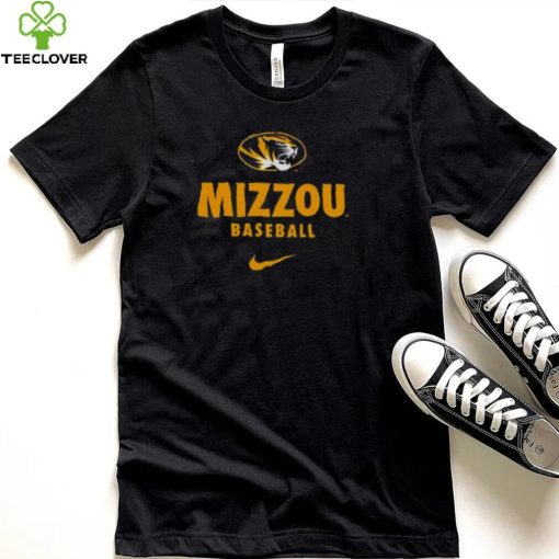 Mizzou Nike 2022 Oval Tiger Head Baseball Shirt
