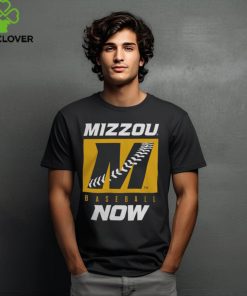 Mizzou Tigers 2024 Baseball Block M Stitching Black T Shirt