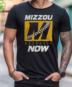 Mizzou Tigers 2024 Baseball Block M Stitching Black T Shirt