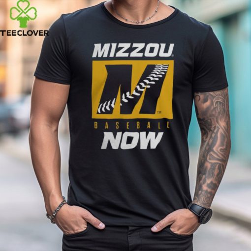 Mizzou Tigers 2024 Baseball Block M Stitching Black T Shirt