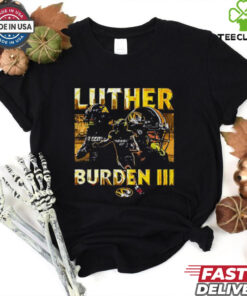 Mizzou Tigers 2024 Luther Burden III picture collage shirt