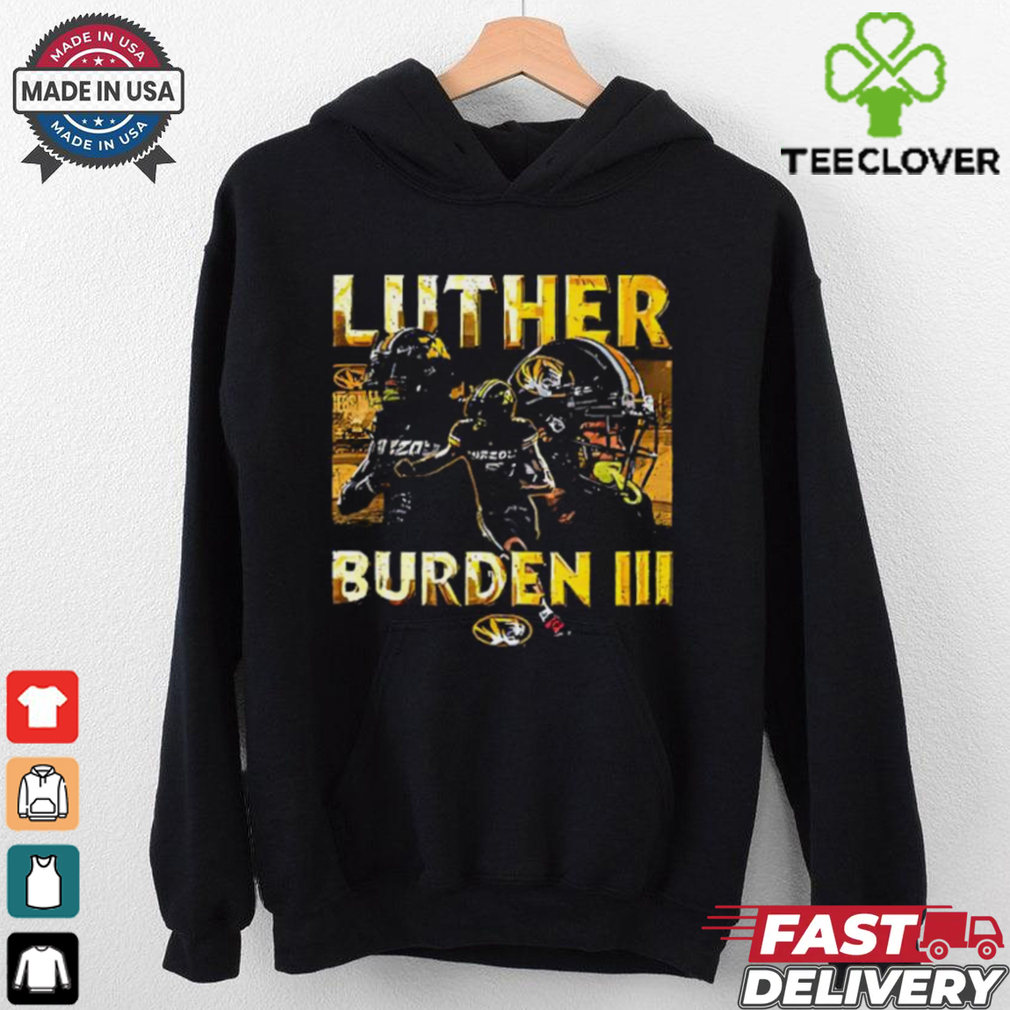 Mizzou Tigers 2024 Luther Burden III picture collage shirt Mizzou Tigers 2024 Luther Burden III picture collage shirt