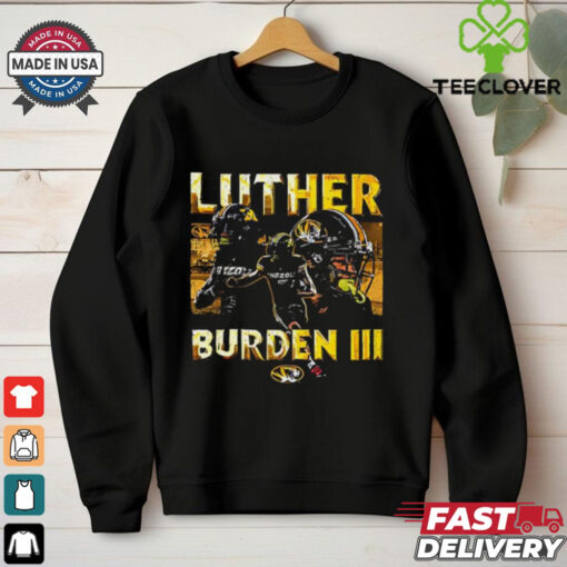 Mizzou Tigers 2024 Luther Burden III picture collage shirt