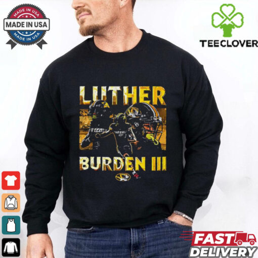 Mizzou Tigers 2024 Luther Burden III picture collage shirt