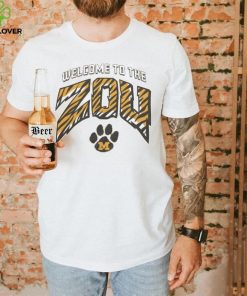 Mizzou Tigers Charlie Hustle Welcome to the ZOU Vault Paw Gold T Shirt