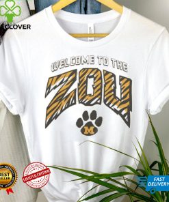 Mizzou Tigers Charlie Hustle Welcome to the ZOU Vault Paw Gold T Shirt