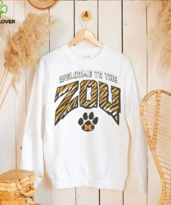 Mizzou Tigers Charlie Hustle Welcome to the ZOU Vault Paw Gold T Shirt