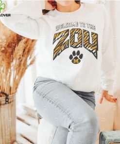 Mizzou Tigers Charlie Hustle Welcome to the ZOU Vault Paw Gold T Shirt