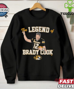 Mizzou Tigers Football The Legend Of Brady Cook shirt