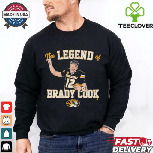 Mizzou Tigers Football The Legend Of Brady Cook shirt