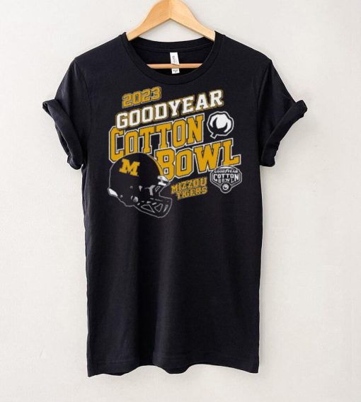 Mizzou Tigers Goodyear Cotton Bow Black Helmet T Shirt