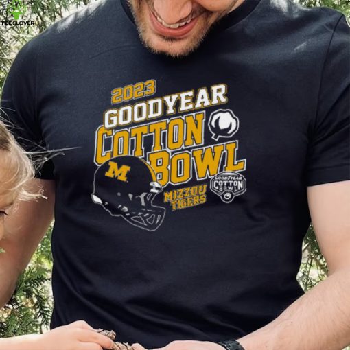 Mizzou Tigers Goodyear Cotton Bow Black Helmet T Shirt